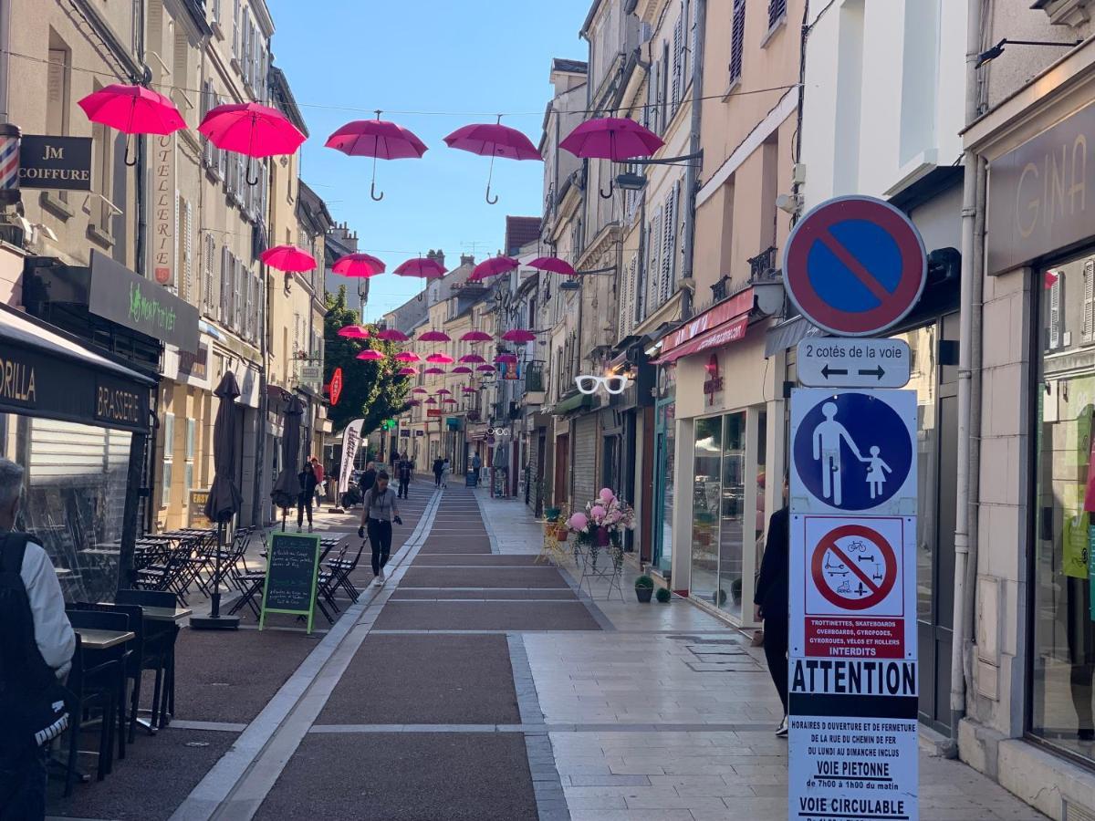 AP302 Lagny sur Marne ,Centre Ville, 15 min à Disneyland en voiture, 30 min a Paris en Voiture Extérieur photo